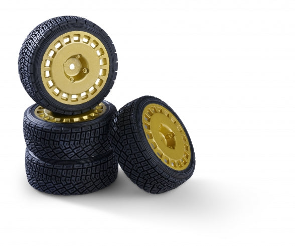 1:10 wheel set(4) Rally Des.2 gold 26mm