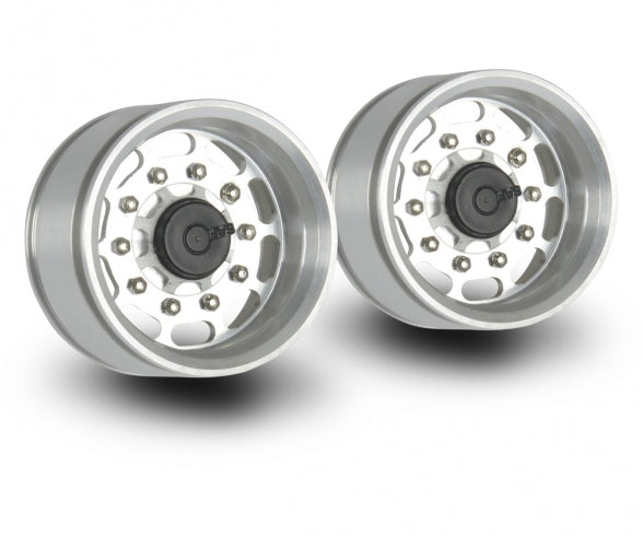 Carson - 1:14 Alum. Trailer Wheel (2) long hole