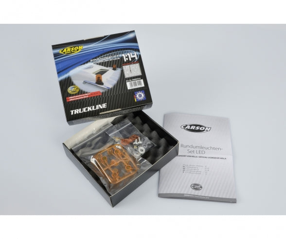 Carson - 1:14 Flashing Light Set (2) LED 13 Prog.