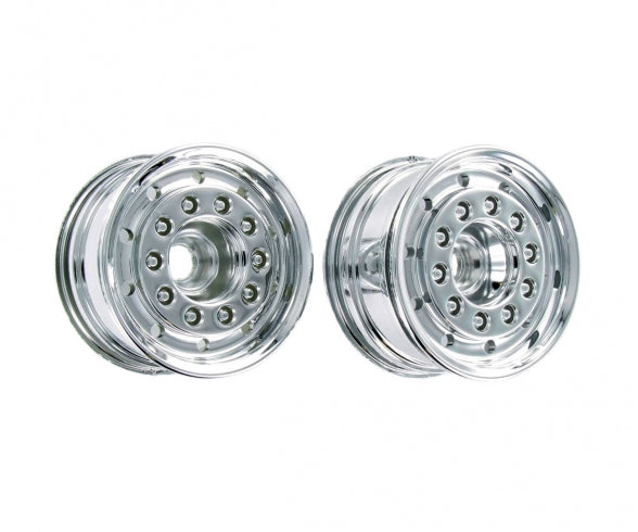 Carson - 1:14 Truck Front Wheel wide Chrome (2)