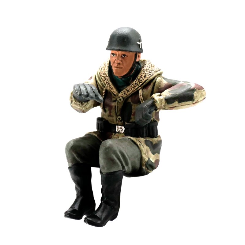 1/16 Figure Schwimmwagen Driver Paratrooper Winter