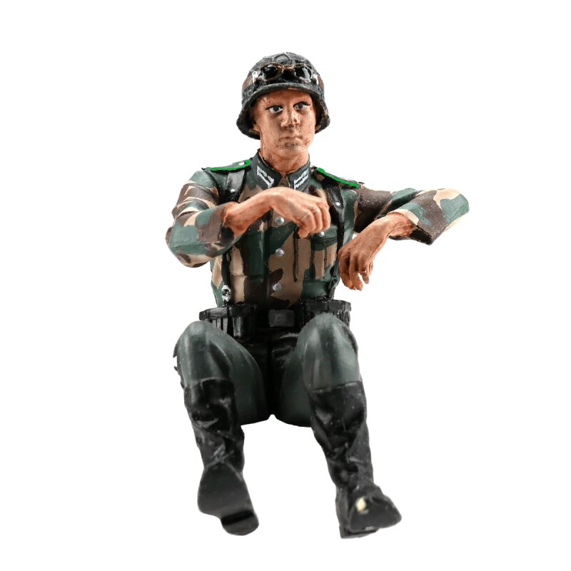1/16 Figure Schwimmwagen Driver Wehrmacht Splittertarn