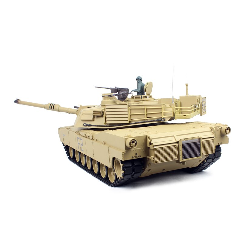 1/16 RC M1A2 Abrams sand BB+IR (Metal Tracks)
