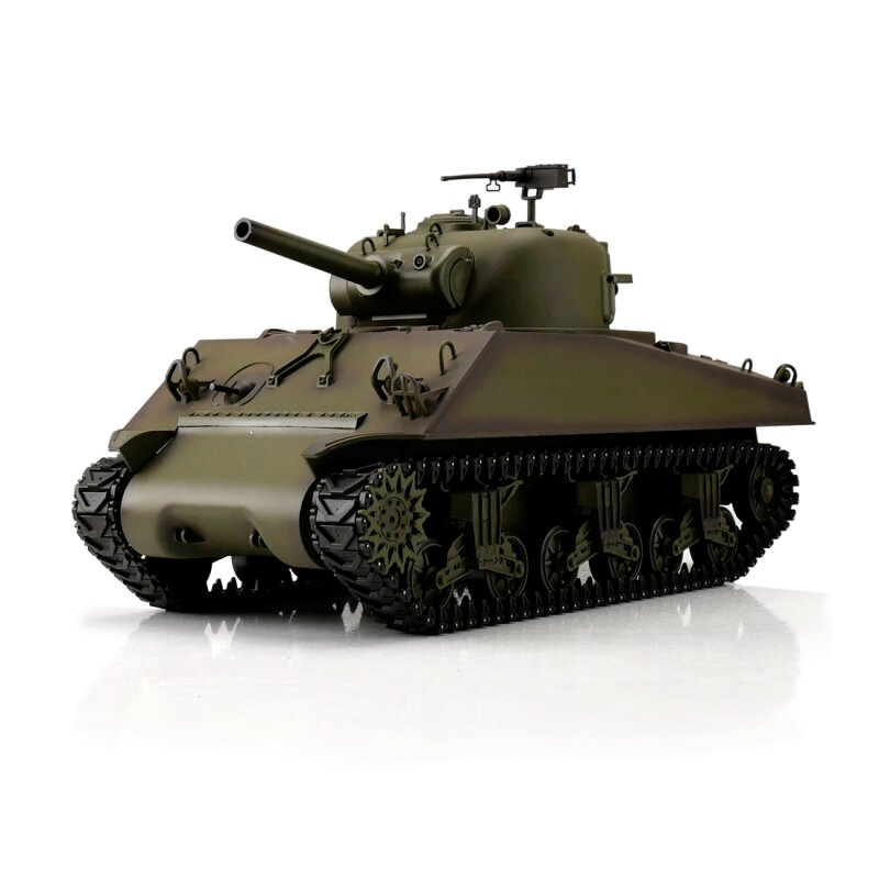 1/16 RC M4A3 Sherman green BB+IR (Metal Tracks)