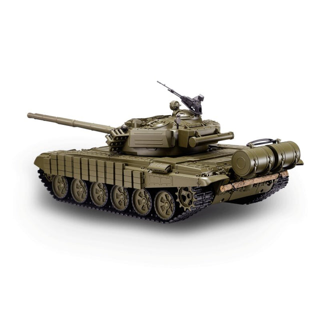 1/16 RC T-72 green BB+IR (Metal tracks)