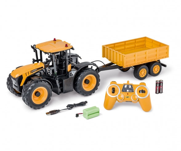 1:16 RC Tractor JCB w.Trail.2.4G 100%RTR