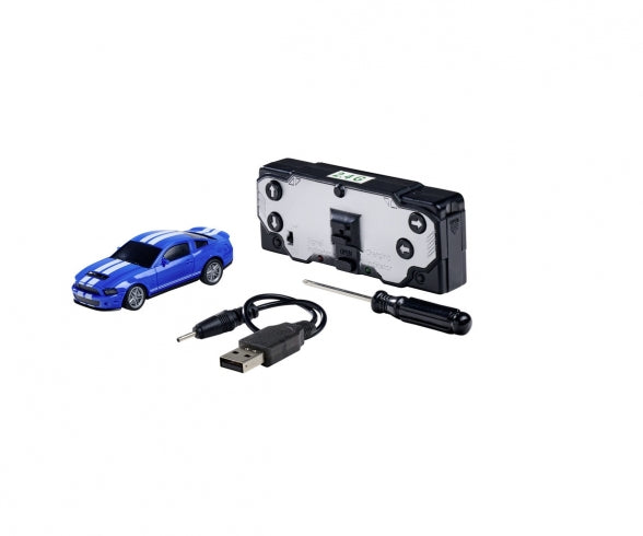 1:60 Nano Racer Fo.Must.ShelbyGT500 blue