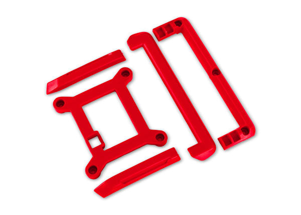 TRAXXAS 10717-RED Roof and Tailgate Protection Red (for Body #10711) Mini Maxx