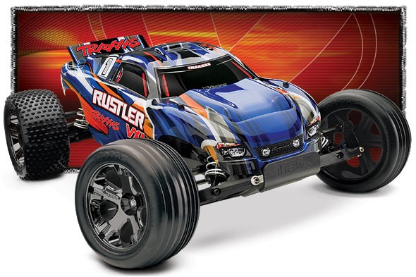 Traxxas Rustler VXL - ekstrem hurtig stadium truck