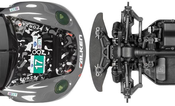 HPI Racing RS4 Sport 3 Flux - Porche 911 GT3 RSR 1/10