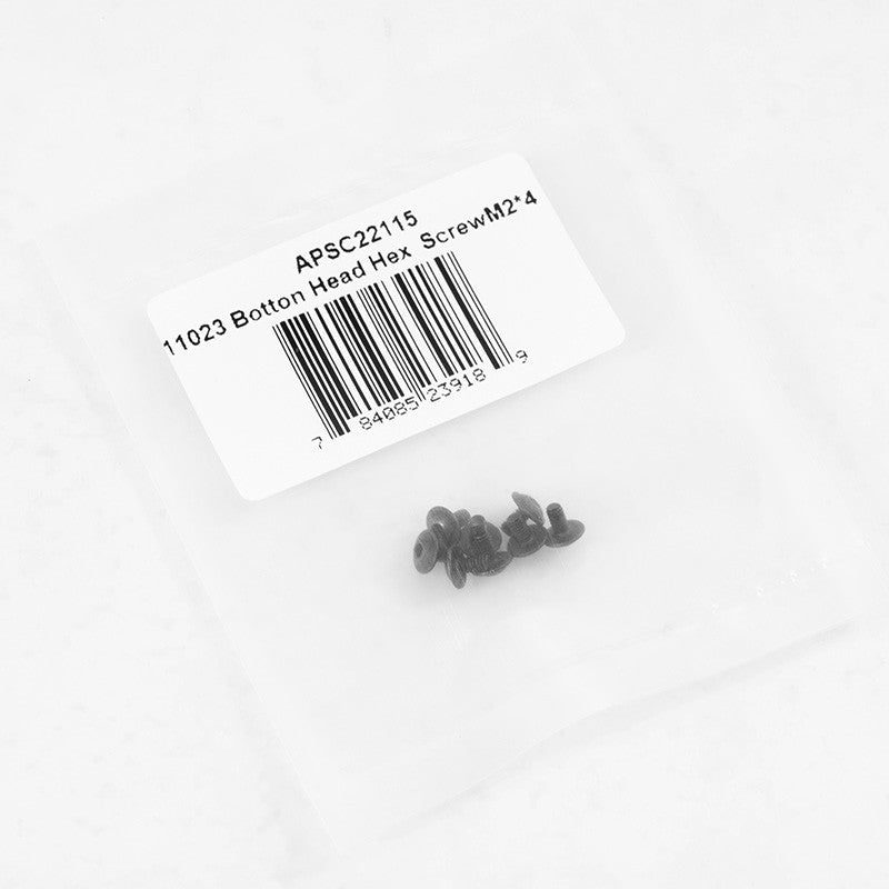 1/10 Ford 100 - Botton Head Hex Screw M2*4 - APSC22115