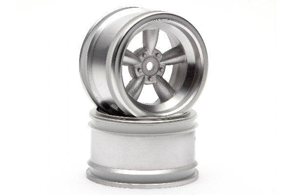 Vintage 5 Spoke Wheel 31Mm Mat Chrome 6Mm Offset