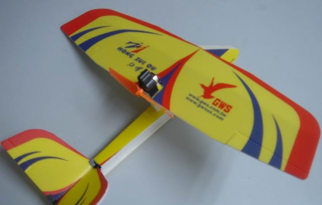 Mikro-fly - fedt saml selv fjernstyret fly - Baby Gull