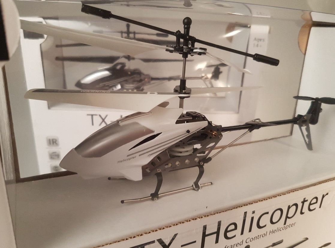 Fjernstyret helikopter - med ekstremt LED lys!