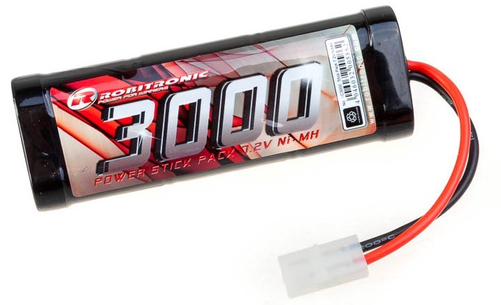 Batteri 7,2V - 3000mAh - NiMh