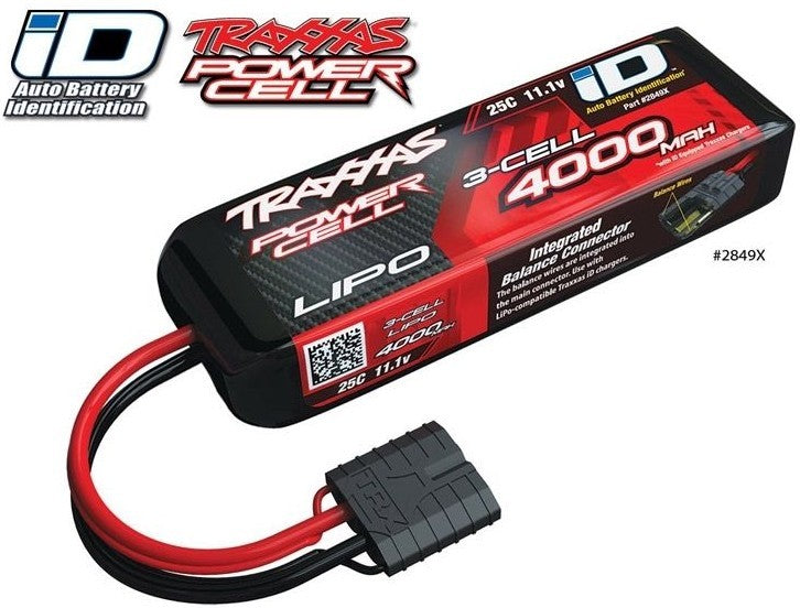 Traxxas LiPo 3S 11,1V 4000mAh 25C - iD
