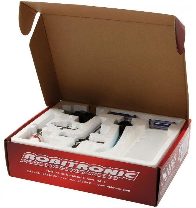 Nitro startersæt m. gløderørsstarter, lader, dunk og værktøj