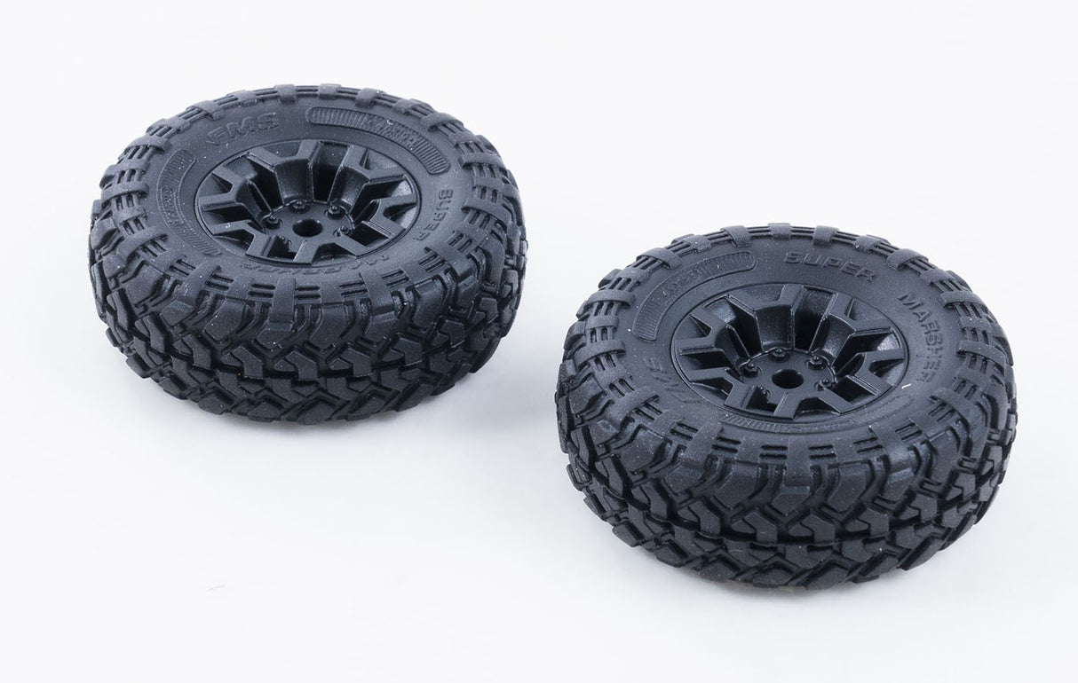 1/24 TOCOMA - 12451 WHEEL ASSEMBLY SET