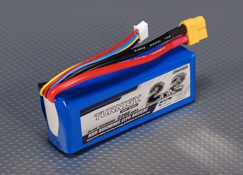 Turnigy 11,1V 2200mAh 3S 30C Lipo Pack - TILBUD
