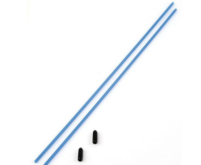 Løs antenne til f.eks. fjernstyret bil eller båd 2 styk i blå