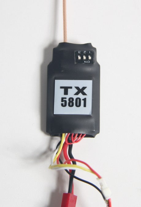 Devo F7 7-kanalers anlæg med indbygget skærm samt FPV og kamera