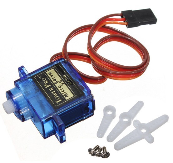 Tower Pro mikro servo SG90 - perfekt til båd, fly, bil, drone m.v.