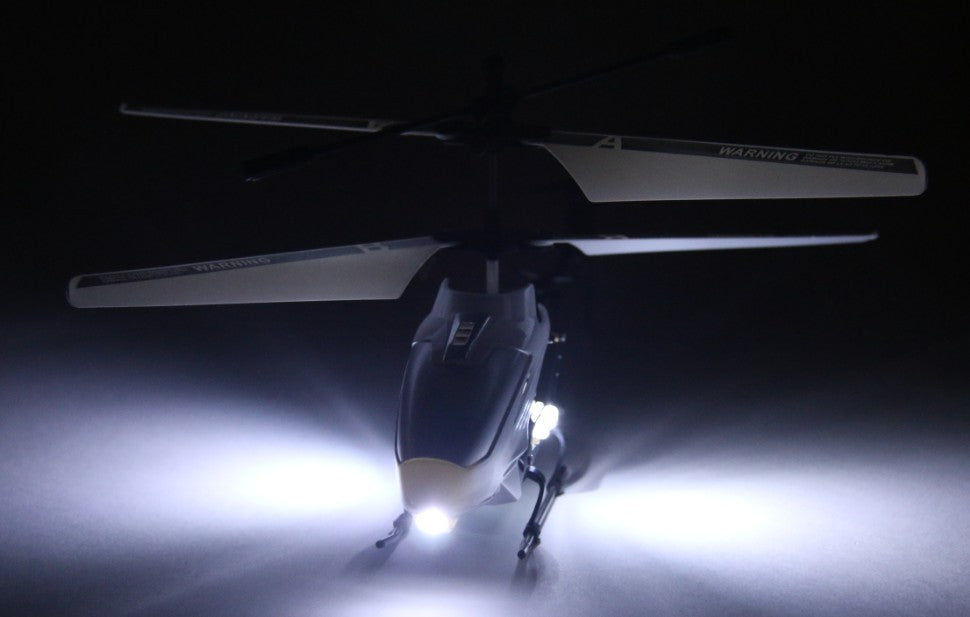 Fjernstyret helikopter - med ekstremt LED lys!