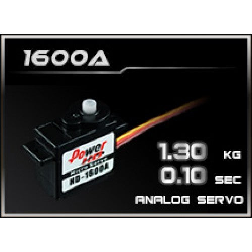 HD-1600A - mini analog servo