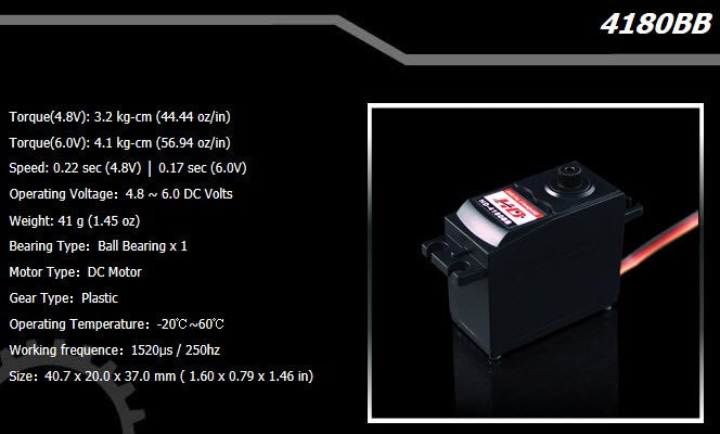 HD-4180BB - digital servo