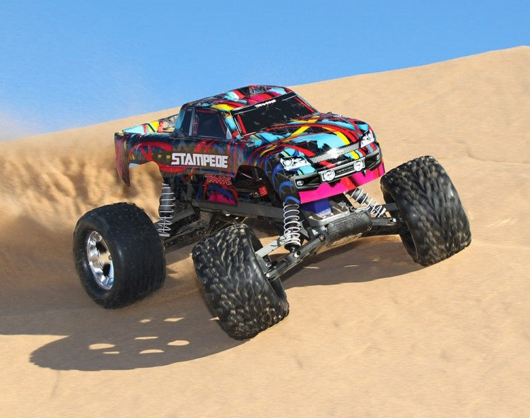 Stampede 2WD 1:10 RTR TQ Courtney Force / Pink