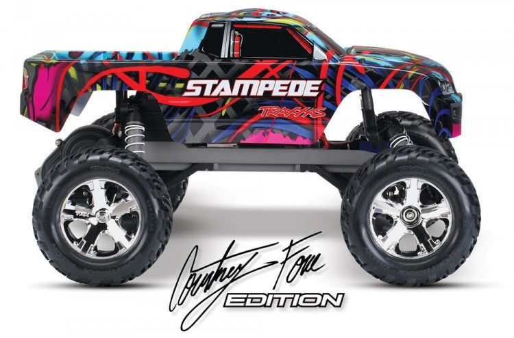 Stampede 2WD 1:10 RTR TQ Courtney Force / Pink