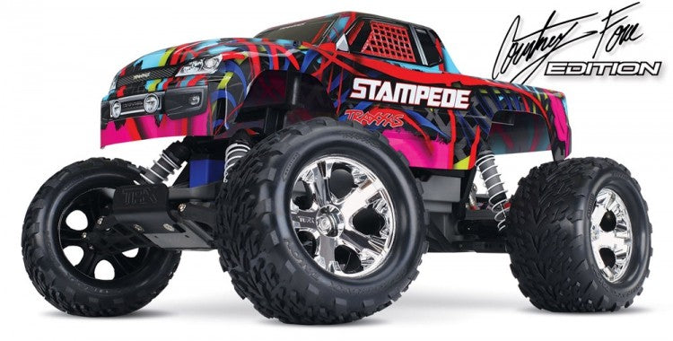 Stampede 2WD 1:10 RTR TQ Courtney Force / Pink