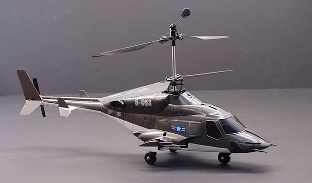 Walkera 5-4Q3 Black Air Wolf - ekstremt flot og velflyvende fjernstyret helikopter