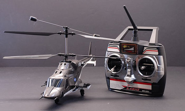 Walkera 5-4Q3 Black Air Wolf - ekstremt flot og velflyvende fjernstyret helikopter