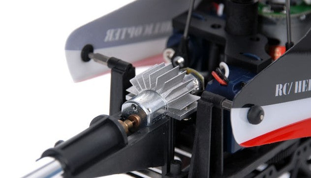 Qalkera HM-CB180D - smart og meget velflyvende begynder-helikopter