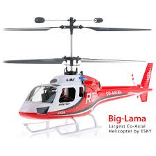 Big Lama - stor fjernstyret begynderhelikopter