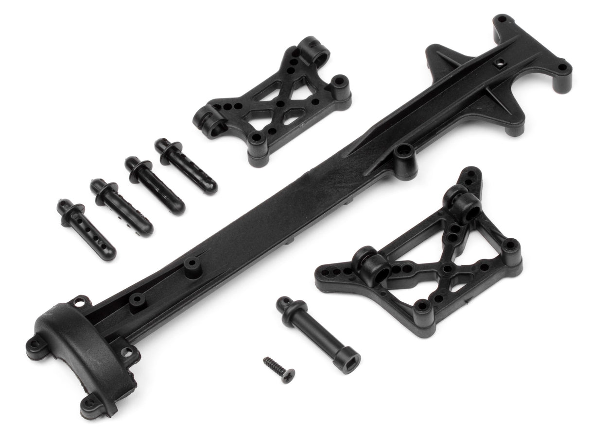 MV21012 Shock Tower Body Post & Top Deck Set Maverick