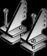 Du-Bro 107 - 1/2 Control Horns (2 per pkg)