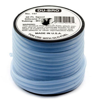 Du-Bro 197 - Silicone Tubing Blue 15m (2.4mm id)