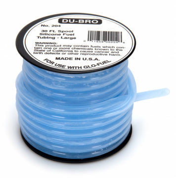 Du-Bro 204 - Silicone Tubing Large 9m spool (3.2mm id)
