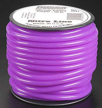 Du-Bro 2241 - Silicone Tubing Purple 15.2m (2mm id)