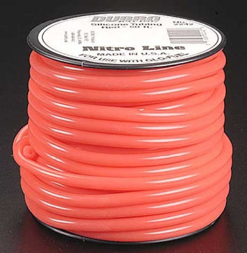 Du-Bro 2242 - Silicone Tubing Red 15.2m (2mm id)