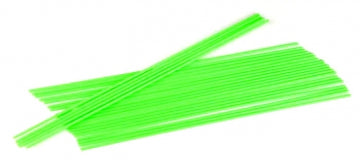 Du-Bro 2357 - Antenna tubes neon green 3.2 x 311 mm (24)