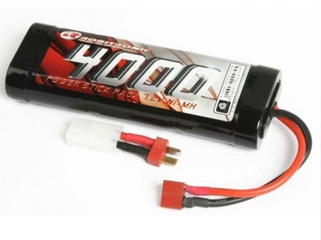 7,2V 4000mAh NiMh Tamiya og Deans stik