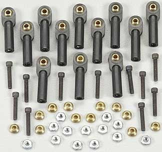 Du-Bro 860 - 2-56 Swivel ball link for 2-56 rod (12)