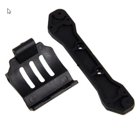 Fixed plate of the rear shock*1