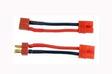Deans / T-stik T-plug til Banana / banan stik adapter