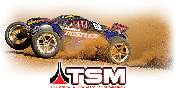 Nitro Rustler TRX2.5 RTR TQi TSM TRX 44096