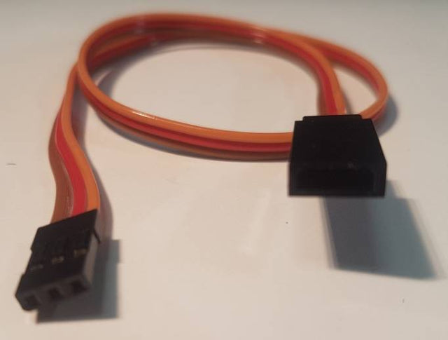 Forlængerkabel til Futaba, JR, Hitec 40cm