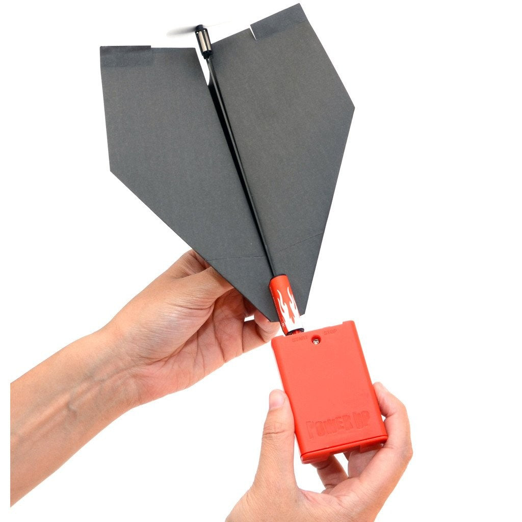 Powerup 2.0 - papirflyver med motor!